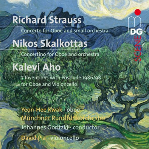 Strauss, Aho, Skalkottas: Works For Oboe (Sacd)