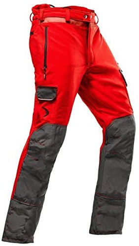 Pfanner Arborist Chainsaw Trousers C Red