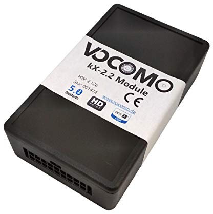 VOCOMO kX-1 Bluetooth Freisprecheinrichtung für Opel/Vauxhall Corsa D, Astra H, Zafira B, Meriva A, Signum, Vectra C, Tigra B, Vivaro A, Combo mit Radio CD30 MP3 oder CD40 USB