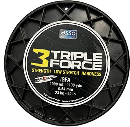ASSO - Triple Force - 50 Lbs 54/100-1000 M - Igfa - ASTF50M