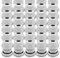ARLI Kabelverschraubungen M16 x 1,5 mm IP68 40 x M 16 5-8 mm grau Kabel Verschraubung metrisch Gegenmutter wasserdicht Kunststoff - 40 Stück