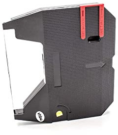 vhbw Farbband Schriftband kompatibel mit Brother AX310, AX33, AX35, AX350, AX410, AX45, AX450 Nadeldrucker, Bondrucker schwarz