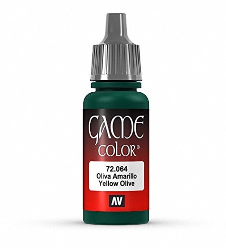 Vallejo Game Farbe, 17-ml-Acrylfarbe Yellow Olive