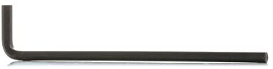 KS Tools 151.2807 Innensechskant-Winkelstiftschlüssel phosphatiert, XL, 7mm