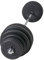 110 kg Langhantelset aus 1,8 m Hantelstange, Schraubenverschlüsse und Gewichten (4 x 2,5 kg, 2 x 5kg, 2 x 10 kg, 4 x 15 kg)