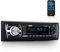 Pyle Bluetooth Marine Stereo Receiver | AM/FM Radio System | Wireless Music Streaming with Hands-Free Talking | USB/SD/MP3/AUX | Remote Control | Single DIN (PLMRB29B)