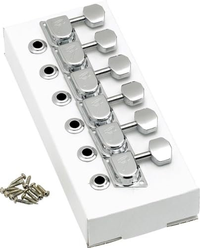 Fender 099-0822-10070's F - Meccaniche tuning, cromate
