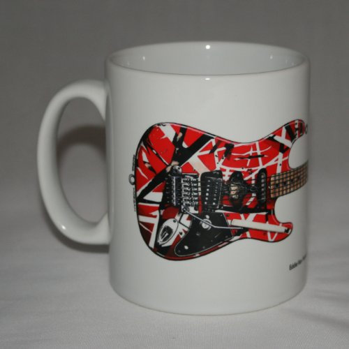 Guitar Mug. EVH's Frankenstrat