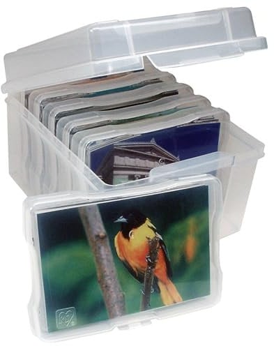 Advantus 61989 7.5W x 9.25L x 5.5H Storage Studios Photo Keeper, Single unit