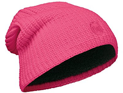 Buff Erwachsene Mütze Knitted Polar Hat, Solid Pink Fluor, One Size, 110981.522.10.00