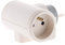 Multiprise triplite 16A rotative 180° - blanc - Zenitech