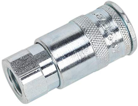 Sealey AC15 Coupling Body Female, 1/4 BSP, 25mm Length
