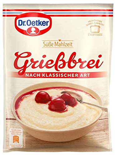 Dr.Oetker Grießbrei, 12er Pack (12 x 92 g)