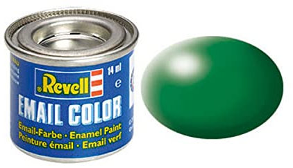 Revell Emaille-Farbe, 14 ml, Blattgrün, seidiges Finish