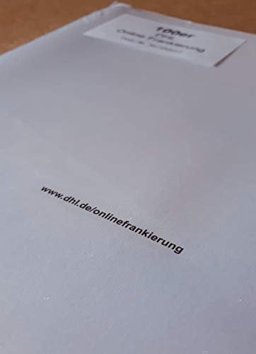 DHL Set von 100 Etiketten zur Online-Frankierung