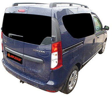 Solarplexius Auto-Sonnenschutz Scheiben-Tönung für Dacia DOKKER mit 2 Schiebetüren ab 13 Keine Folie