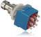 9-Pin-3PDT Effekte-Pedal Box Stomp Fuß Metalltaster.
