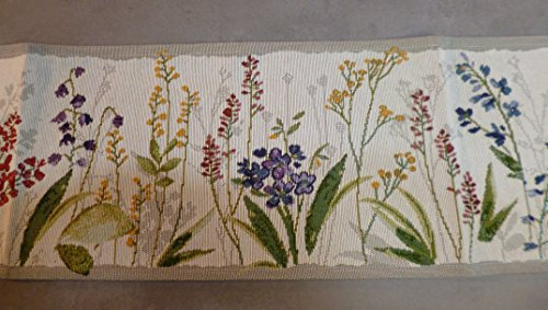 Sander Tischband Flower Meadow Frühling/Sommer 20 x 96 cm