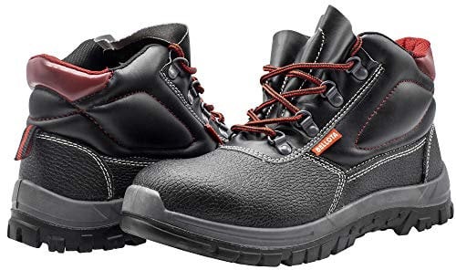 Bellota 7230044S3 - Botas de Seguridad Classic de Hombre y Mujer (Talla 44) de Piel Hidrofugada con Forro Acolchado Transpirable