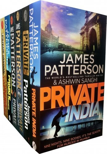 James Patterson Private Series Collection 6 Books Set