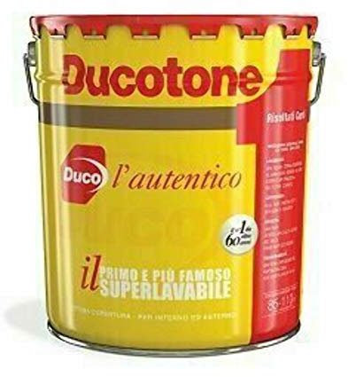 DUCOTONE CLASSICO DUCO PITTURA MURALE SUPERLAVABILE INTERNO/ESTERNO litri 14