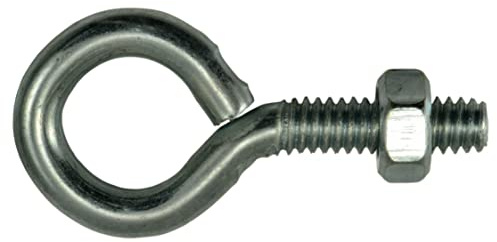 1/4-20 x 2 Eye Bolt Zinc (20 Pieces)