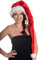 Ciffre Weihnachtsmütze Nikolausmütze Mütze Weihnachten Nikolausmütze Santa Christmas Nikolaus Weihnachtsmütze Dick Plüsch Lang