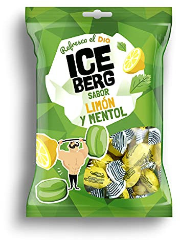 DIA ICEBERG caramelos sabor mentol y limón bolsa 300 gr