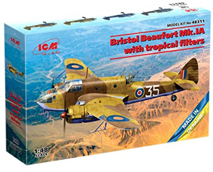 ICM 1:48 - Bristol Beaufort Mk.IA mit tropischem Filter