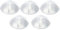 5 White Satin Kippah Yarmulke Tribal Jewish Yamaka Kippa Israel Hat Covering Cap by Body-Soul-n-Spirit Kippahs