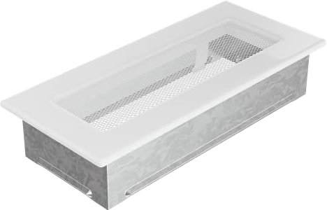 Kratki Rejilla de ventilación 24B, Dimensiones 23,6 x 10,6 x 4,5 cm an., Superficie útil 117 cm2, Marco de Montaje 21,7 x 8,6 x 4,5 cm an., Peso 600 g
