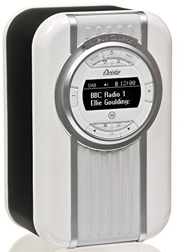 VQ Christie DAB & DAB+ Digital Radio with FM, Bluetooth/NFC, Alarm Clock, Rotating Display & Enamel Fascia – Black