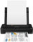 EPSON WorkForce WF-100W tragbarer mobiler DIN A4 Tintenstrahldrucker (mobiles Drucken, WiFi, WiFi Direct, USB, integrierter Akku, nur 1,6 kg Gewicht) schwarz