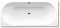 Kaldewei Classic Duo Baignoire 190x90x43cm, Coloris: Blanc - 291500010001