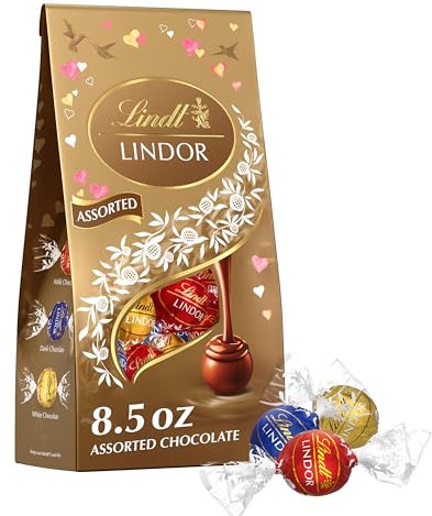 Lindt Lindor Truffles, Assorted Chocolate - 5.1 oz bag by Lindt
