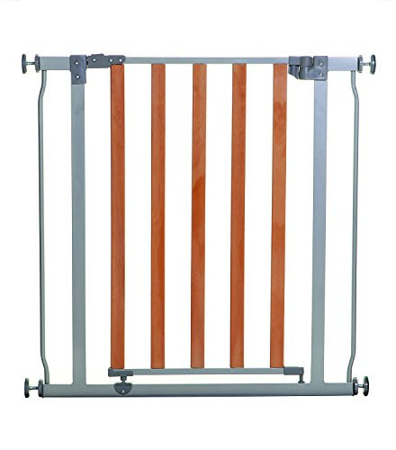 Dreambaby F2029 Cosmopolitan Holz/Metall Treppenschutzgitter / Türschutzgitter (75-82cm)