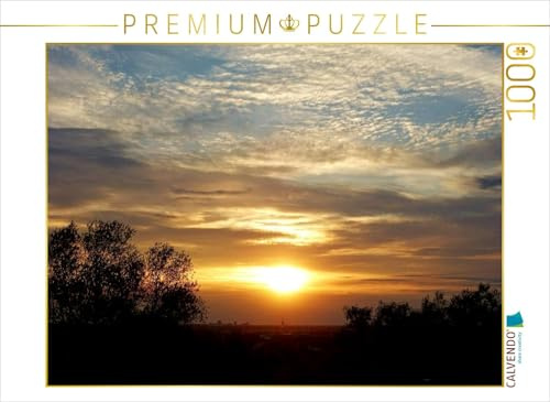 CALVENDO Puzzle Abendglühen | 1000 Teile Lege-Größe 64 x 48 cm Foto-Puzzle für glückliche Stunden