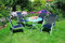 MERXX Gartenmöbel Gartensitzgruppe Neapel 5-teilig