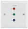 Flush Acero RGB Componente Vídeo Acero Pared Cara Placa Soldar Blanco