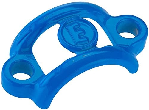Magura 2700753 Aluminium Klemmschelle, Cyan-Blau, 1 Stück