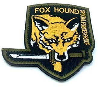 Foxhound spécial force Groupe Jaune brodé Patch Airsoft