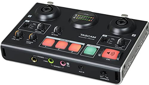 Tascam US-42 MiniStudio Creator USB Podcasting Broadcast Audio Interface
