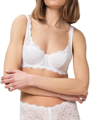 Triumph Womens Amourette 300 Whp X Wired Padded Bra, White, 38E UK