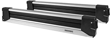 MENABO Porte-Skis Coulissant sur Barres de Toit 6 Paires de Skis / 4 Surfs
