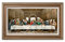 DECORARTS - Das letzte Abendmahl, Leonardo da Vinci, klassische Kunstreproduktionen. Giclée-Druck & Museumsqualität, gerahmte Kunst für Wanddekoration. 76,2 x 40,6 cm, gerahmte Größe: 88,9 x 53,3 cm