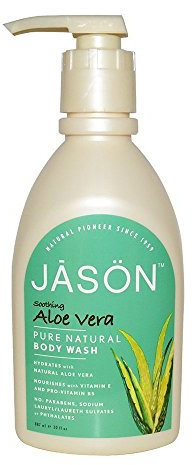 JASONS NATURAL Aloe Vera Satin Body Wash with Pump 900ml (PACK OF 1)
