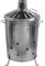 Small / Medium / Large Garden Fire Bin Incinerator Galvanised Ideal for burning Wood / Leaves / Paper (90 Litre)
