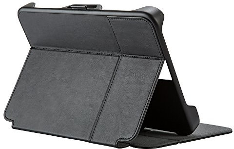 Speck Funda de Estuche StyleFolio Tablet con Soporte Integrado y Pestaña de Cierre para Samsung Galaxy Tab (7-8.5ins Pulgadas) - Negro/Gris Pizarra