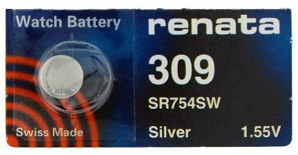 Renata 309 SR754SW Watch Battery by Renata