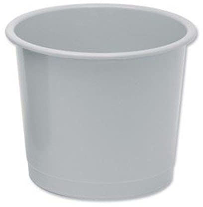 5 Star 330895 Waste Bin Polypropylene 14 Litres D304xH254mm Grey